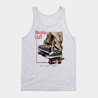 SKATE OUT Tank Top